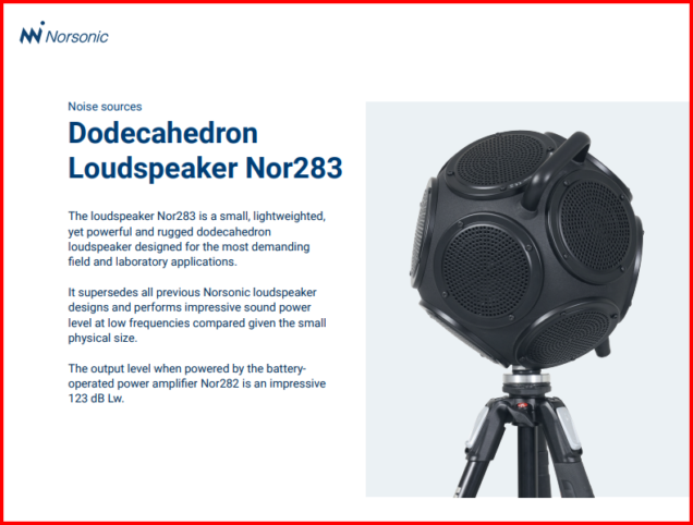 Nor283 Dodecahedron Norsonic